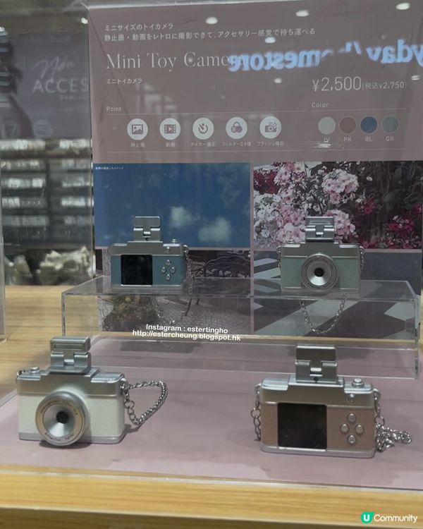 3COINS 必買💕人氣掌心大小💕可拍照拍片 📸迷你玩具相機