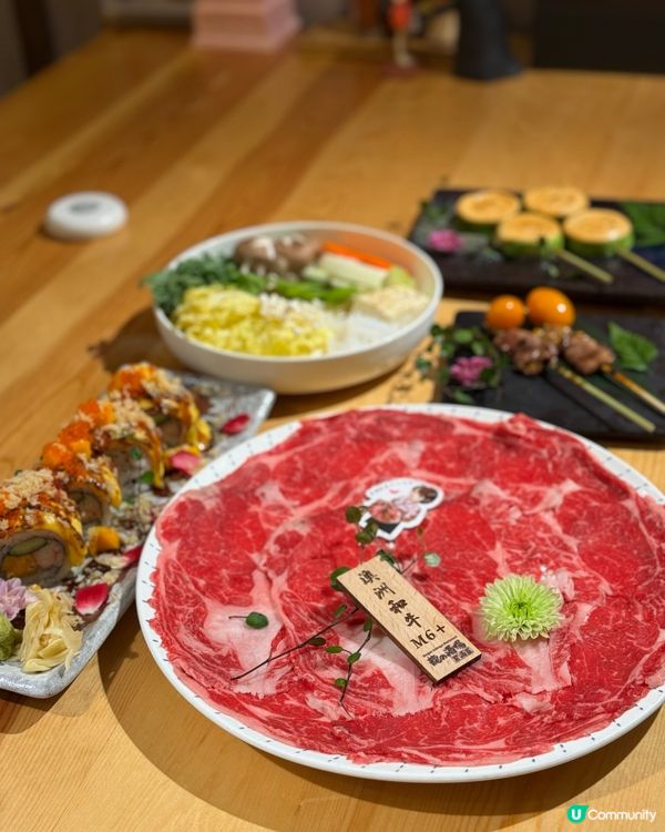 深圳食壽喜燒套餐 人均$200超多嘢食