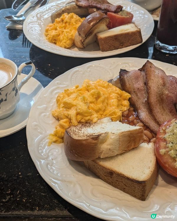 份量超大早午餐
