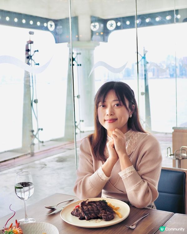 𓂃.𓈒中環𓎏ෆ.ᐟ維港無敵海景午餐人均$200餘起!𓈒𓂃.