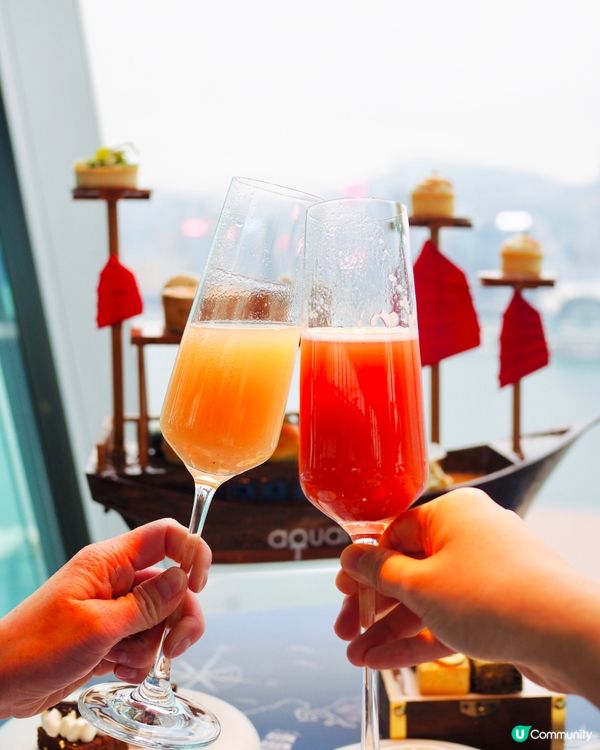 𓂃.𓈒尖沙咀𓎏ෆ.ᐟ迷人維港空中下午茶𓈒𓂃.