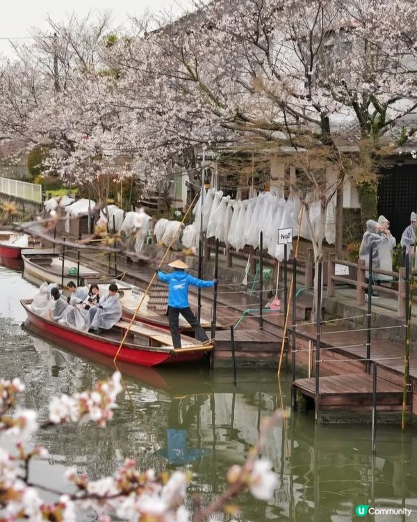 柳川船伕一邊撐船一邊唱兒歌