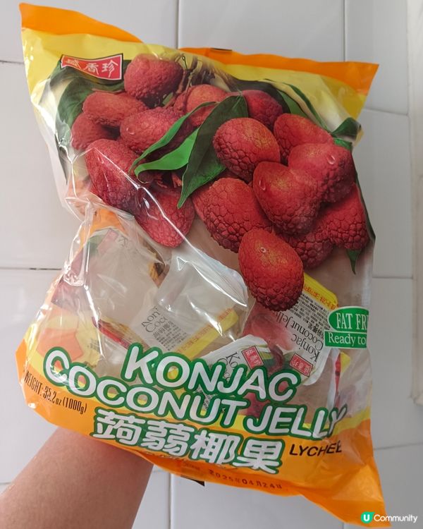 盛香珍荔枝味蒟蒻椰果