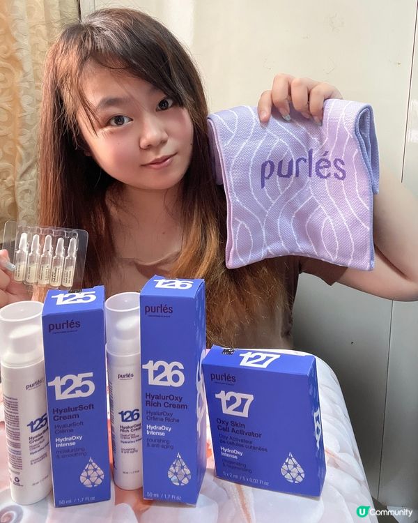 ## 素顏都發光✨ 法國注氧保濕系列，幫你皮膚飲飽水💧