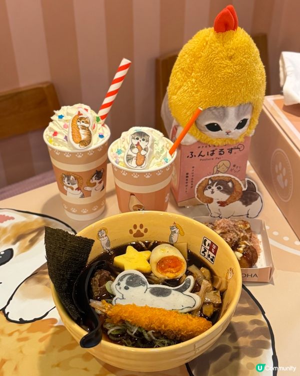 富山麵家換新裝🤩
超可愛Mofusand主題! 快啲去打卡📸