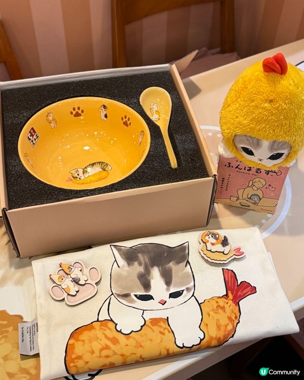 富山麵家換新裝🤩
超可愛Mofusand主題! 快啲去打卡📸