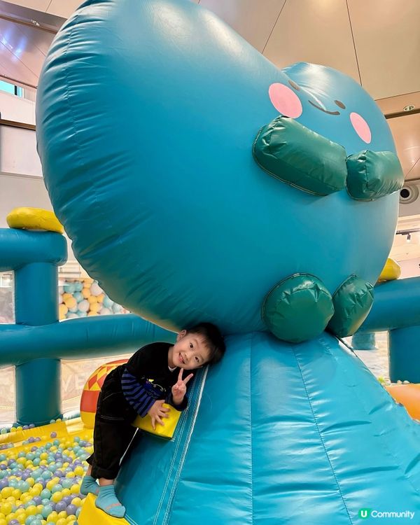 ♡康城復活節放電攻畋🎉 巨型充氣樂園 