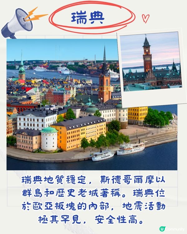 全球10個幾乎不會地震安全旅遊地！計劃旅遊必睇✈️