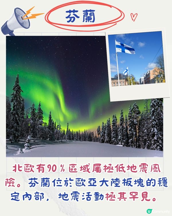 全球10個幾乎不會地震安全旅遊地！計劃旅遊必睇✈️