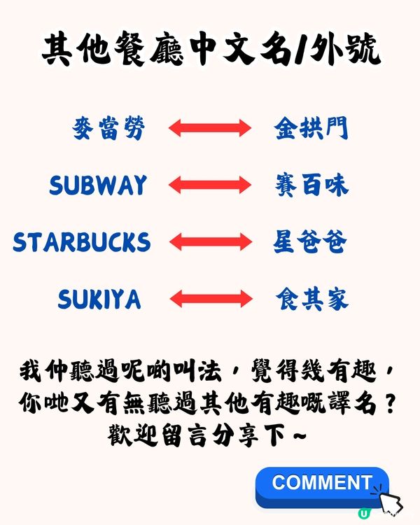 網絡熱話︳朋友想食「五老鐵」居然係呢間餐廳⁉️原來呢間餐廳仲有咁多花名🤣