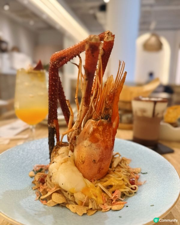 葵芳文青餐廳🍝  巨頭蝦🦐天使麵  打卡一流📸