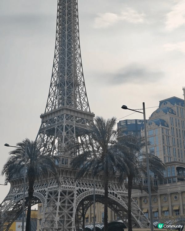 在澳門觀光真豐富，去了大笨鐘和巴黎鐵塔，漫步在金光大道上。還...