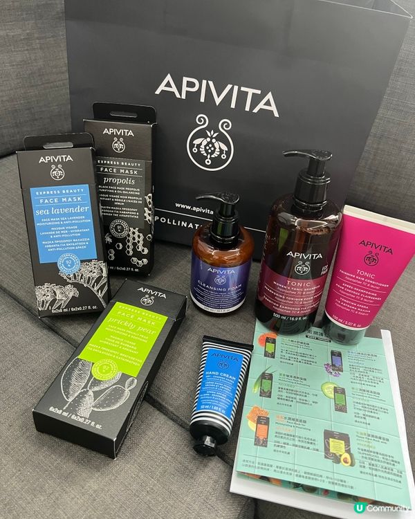 Apivita天然三寶面膜🧖🏻‍♀️＋防脫洗護神組合實測🌿