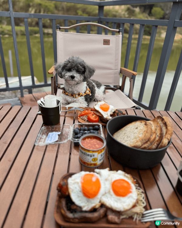 同小犬去蓮麻坑湖畔山谷兩日一夜度假