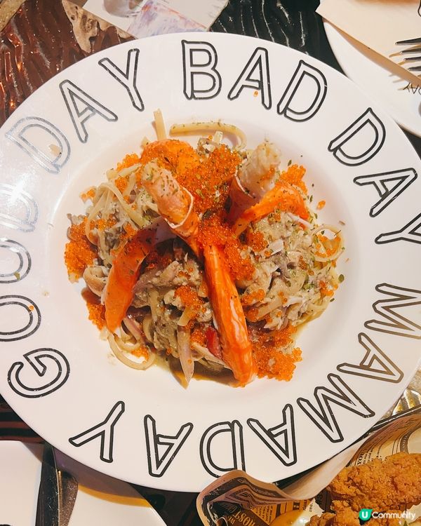 尖沙咀Mamaday！足料蟹籽蟹腳意粉🦀＋單骨雞翼邪惡到喊😈