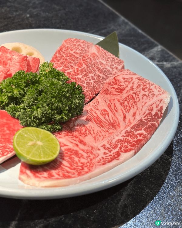 呢間嘅燒肉一向高質，前菜🈶泡菜、辣蘿蔔乾、尖椒、芽菜、菠菜等...