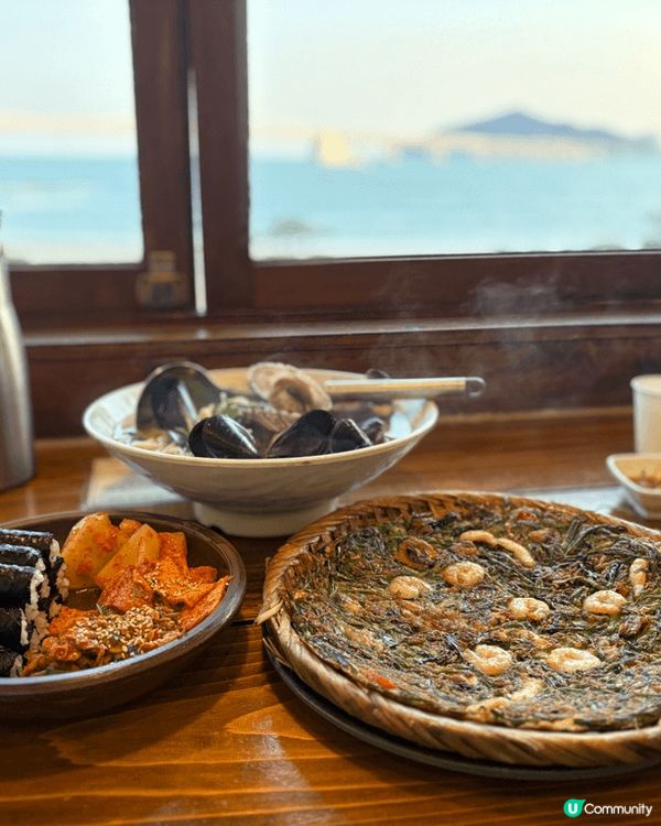 去釜山海雲台，看着美景，對住海食住美食，樂呼！