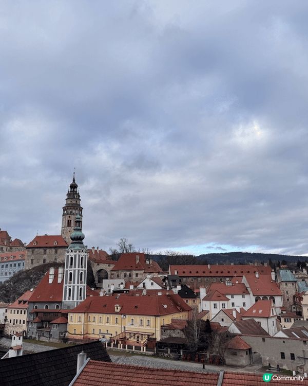 捷克🇨🇿CK小鎭~~聖誕前夕嘅中世紀小鎭，寧靜之中又充滿節日...