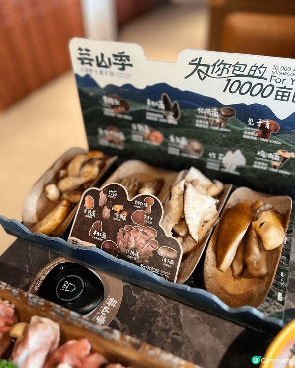 放假近近地去深圳打個邊爐啦，芸山季嘅菇菌雞火鍋真係好正，雞件...