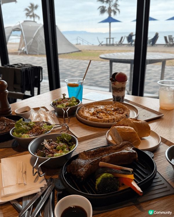 位於大阪臨空城outlet的Snow Peak Cafe, ...