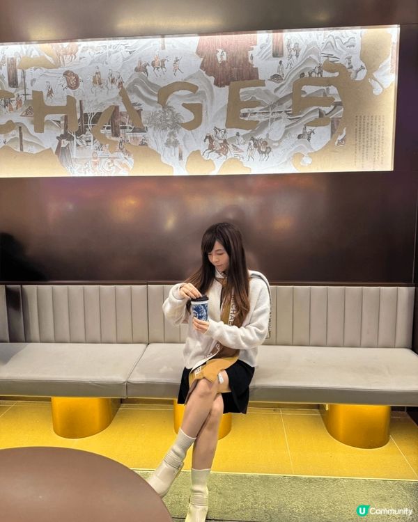 深圳福田區茶飲系列打卡！先去兩層高歡樂海岸的喜茶店，爆芋泥蛋...