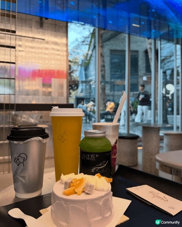 深圳福田區茶飲系列打卡！先去兩層高歡樂海岸的喜茶店，爆芋泥蛋...