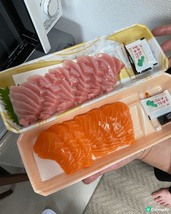 着咗去日本着嘅和服打卡 同埋大阪當地嘅刺身都好充滿油脂好好食...