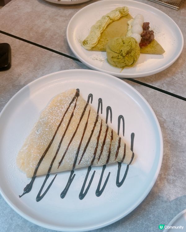 灣仔法式可麗餅！抹茶紅豆爆漿＋脆榛子邪惡雙重奏