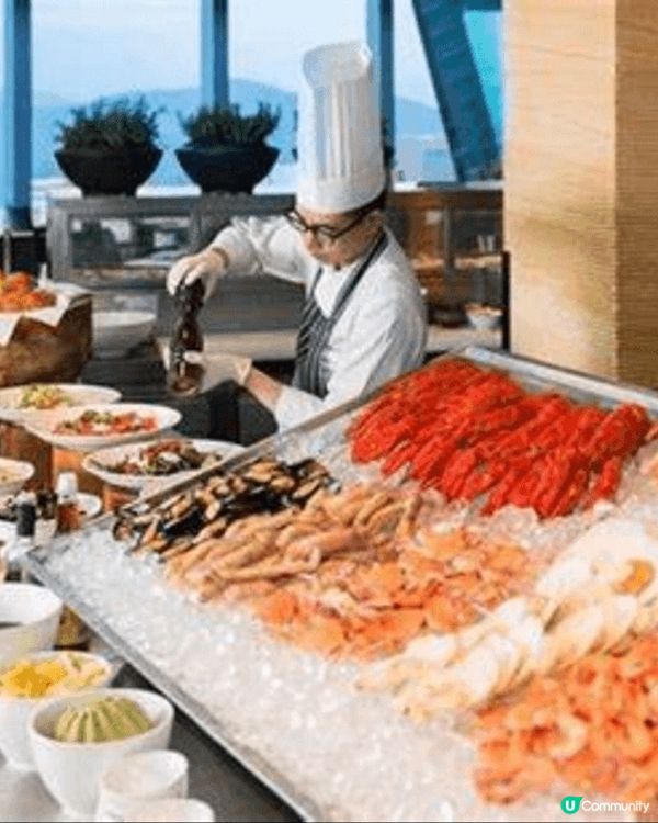 深圳君悦酒店自助餐：君悦酒店的自助餐诚意满满，五个独立开放式...