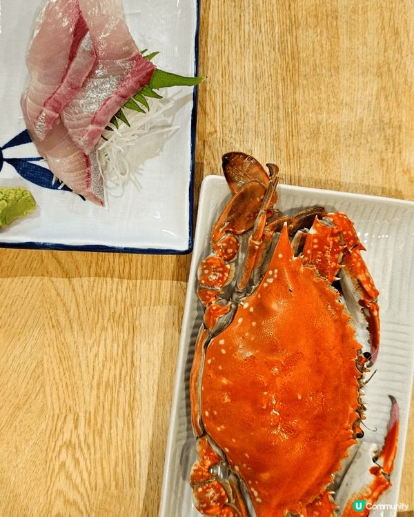 名古屋食堂旅館！好抵食！食到好飽！龍虾肉紅色架！好爽甜！左口...