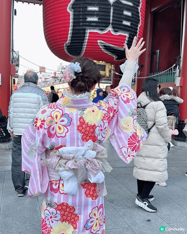 人生第一次去東京旅行，都去咗好多地方同景點，亦有去穿和服體驗...