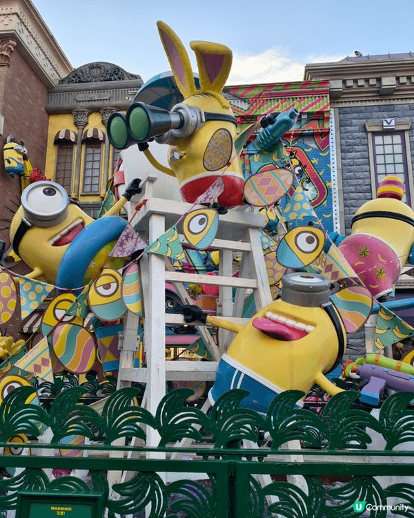 日本環球片場，可以置身於童話世界，每個遊戲要排隊等一個多鐘是...