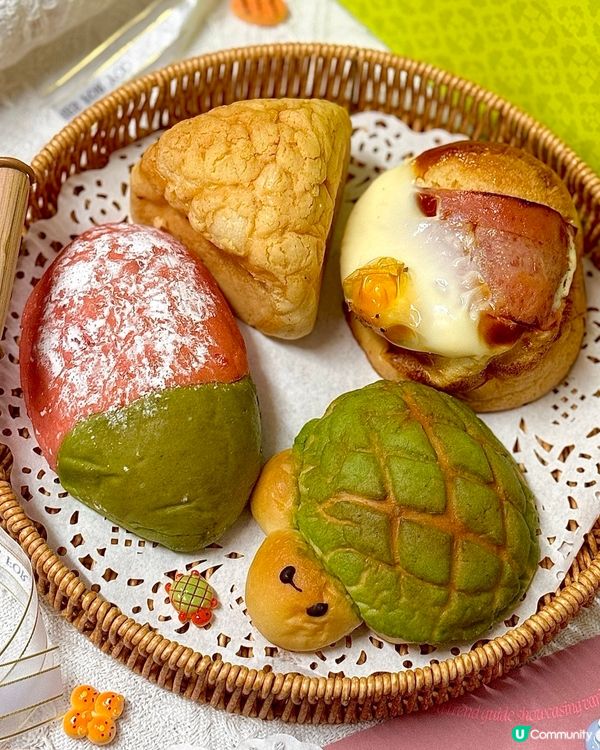 造形可愛創意麵包·每天為你注入溫暖