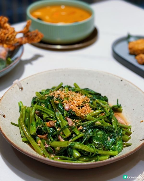 銅鑼灣世貿泰國菜😋望住海景食泰菜超寫意！