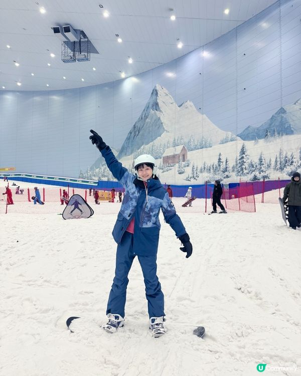 🤩一年四季都可以盡情滑雪🏂爽呀!