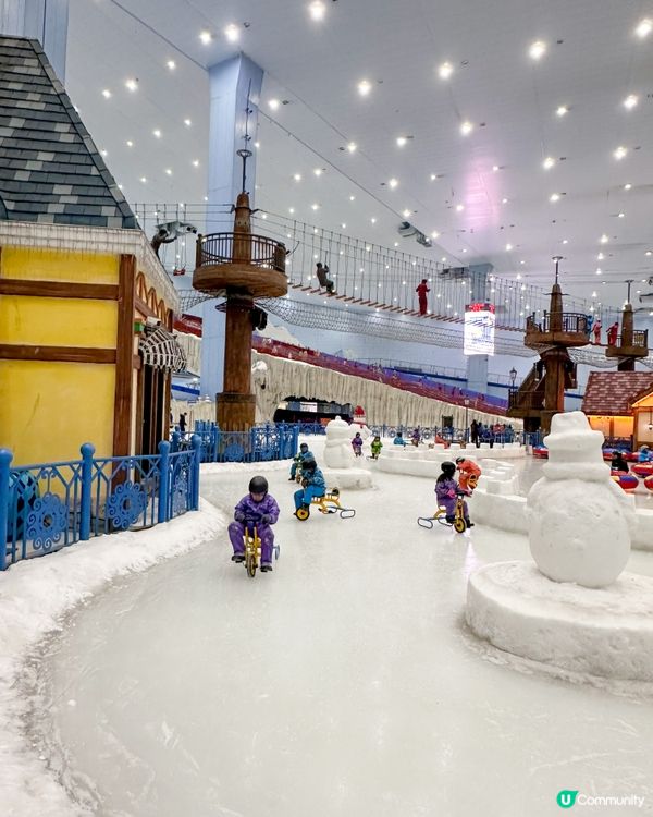 🤩一年四季都可以盡情滑雪🏂爽呀!