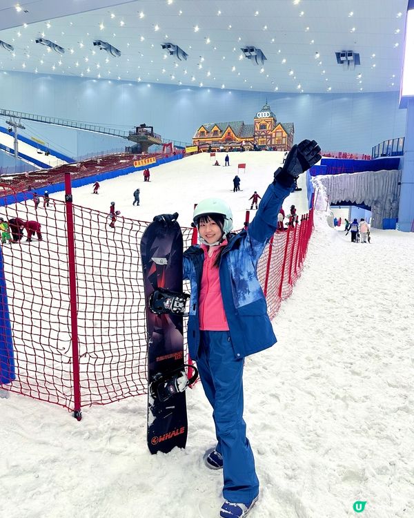 🤩一年四季都可以盡情滑雪🏂爽呀!