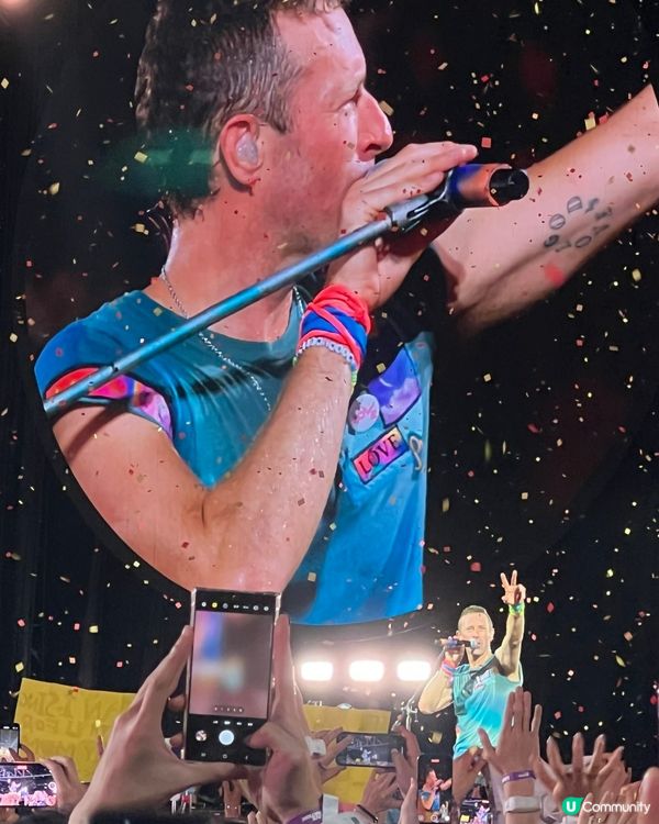 Coldplay香港啟德演唱會｜企位視角全記錄