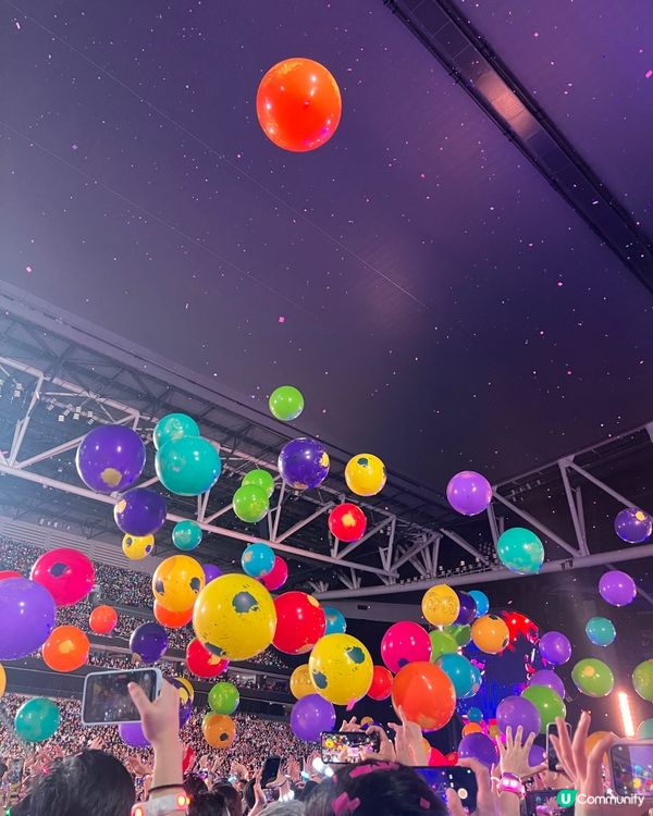 Coldplay香港啟德演唱會｜企位視角全記錄