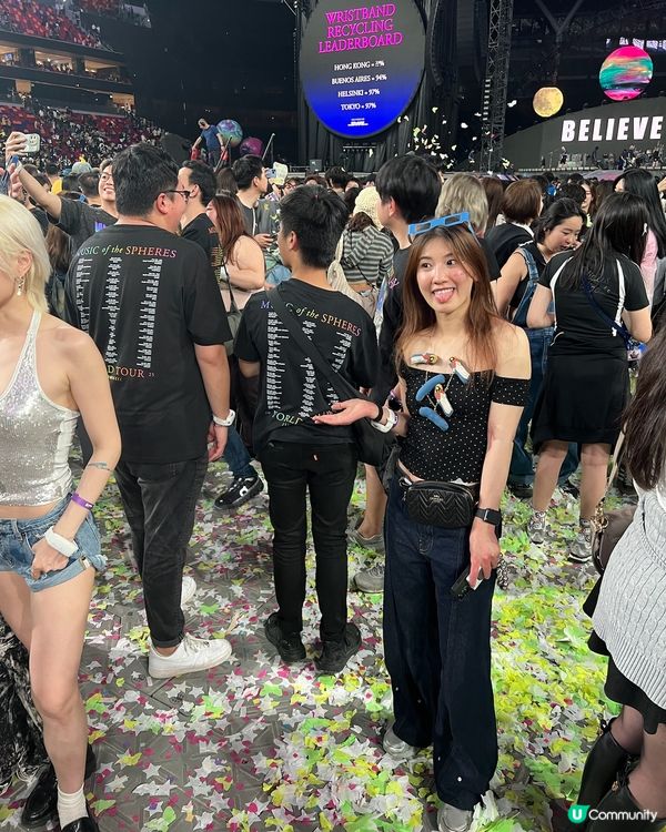 Coldplay香港啟德演唱會｜企位視角全記錄