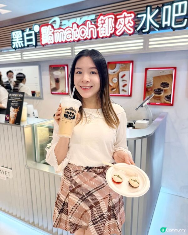 K11 Art Mall首個「黑白®奶茶藝術館」☕️