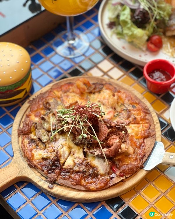 ## 銅鑼灣玩味餐廳打卡📸  #必食推介孖寶Pizza