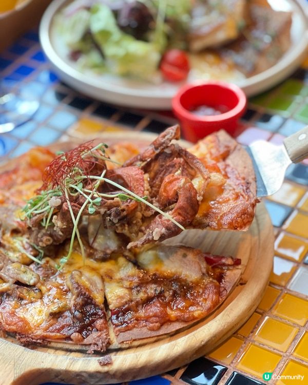 ## 銅鑼灣玩味餐廳打卡📸  #必食推介孖寶Pizza