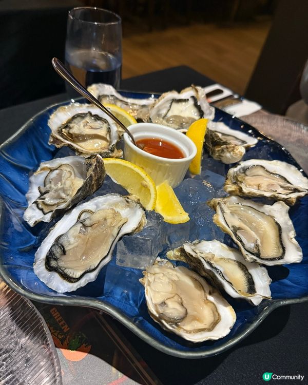 靚靚甜品畫碟,仲有1蚊1隻蠔??!