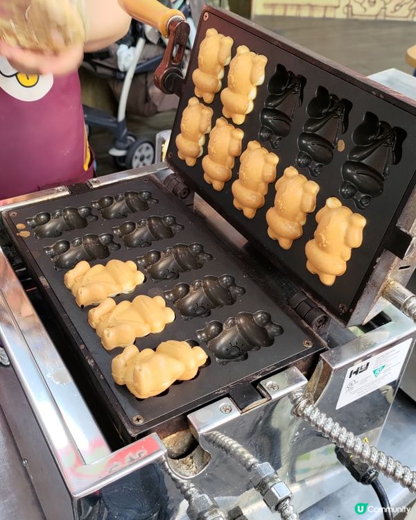 🔥台中日月潭必食打卡美食九蛙燒🐸青蛙造型雞蛋糕超可愛💜