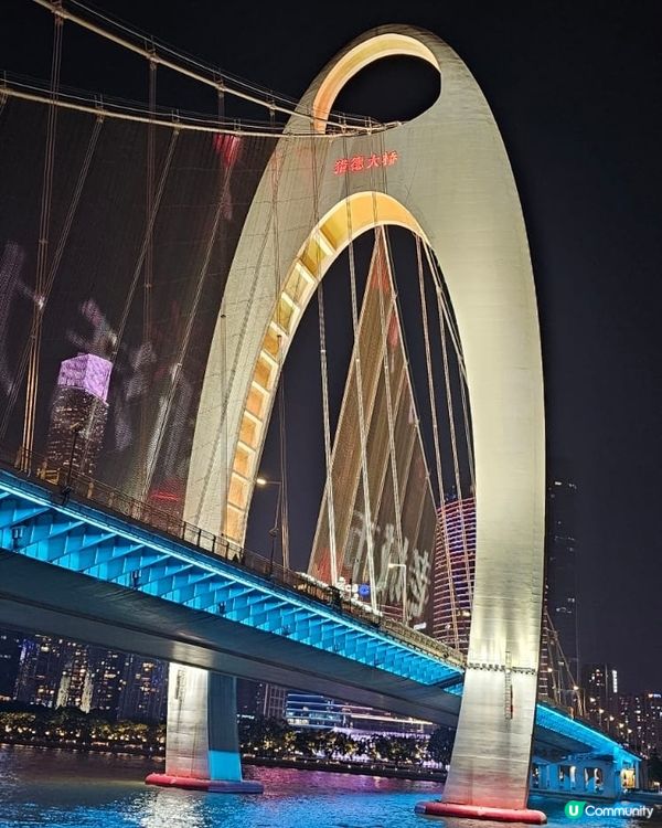 廣州猎德大橋及廣州塔