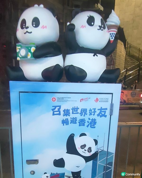  🐼 中環半山打卡熱點！熊貓信箱 & 影相➕食雪糕！🍦