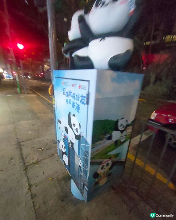  🐼 中環半山打卡熱點！熊貓信箱 & 影相➕食雪糕！🍦