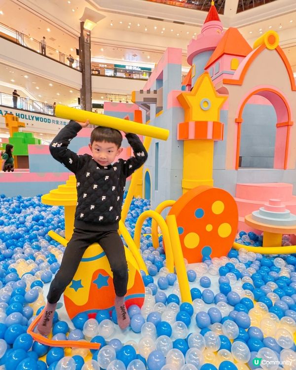 復活節玩到癲！🥳 5,000呎積木城堡