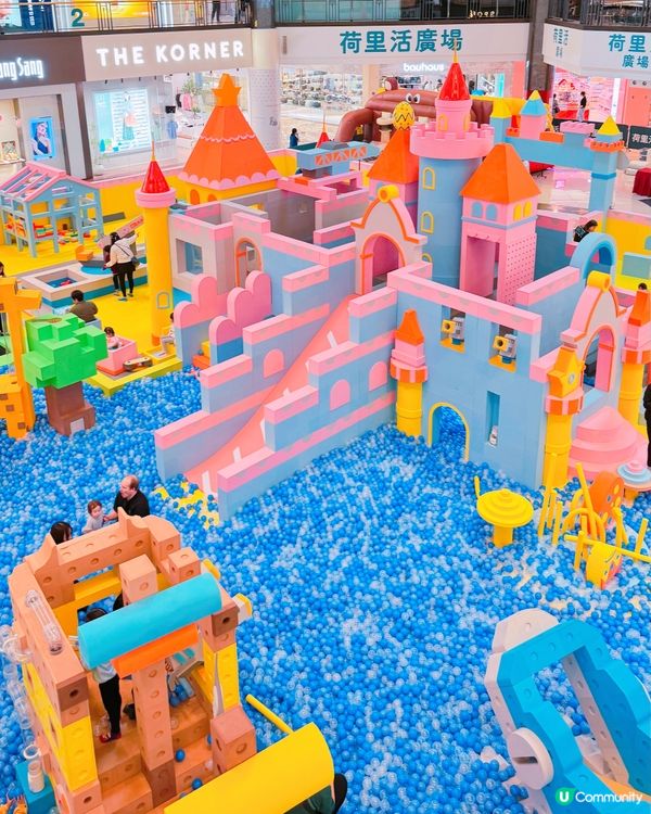 復活節玩到癲！🥳 5,000呎積木城堡